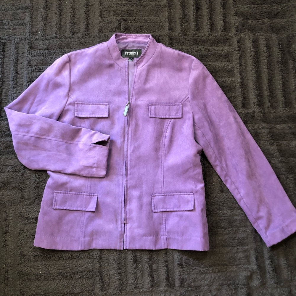 Purple Jacket, Size 8